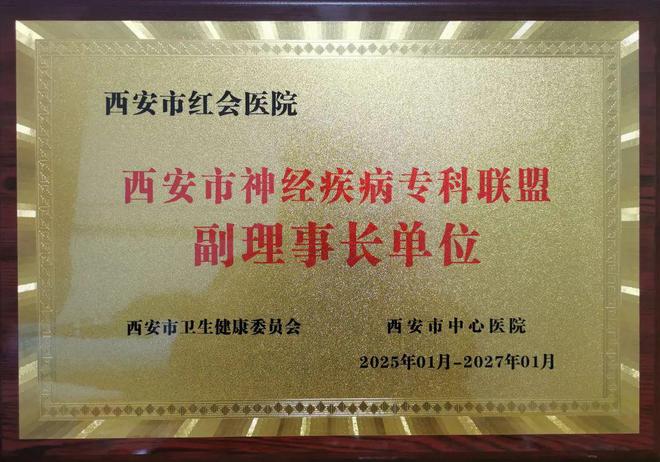 規(guī)范引領丨西安市紅會醫(yī)院獲批成為西安市神經疾病?？坡?lián)盟副理事長單位(圖3)